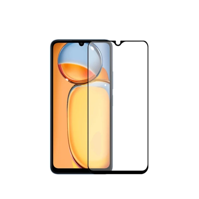 Película De Vidro Preta 3D Compatível Com Xiaomi Redmi 13C Película De Vidro Preta 3D Compatível Com Xiaomi Redmi 13C