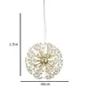 Pendente Buna 9XG9 Dourado Bivolt Astraled Pt-1044 Novo