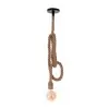 Pendente De Corda 1,80M Com 1 Soquete 2056 Nordecor Novo