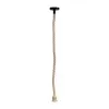 Pendente De Corda 1,80M Com 1 Soquete 2056 Nordecor Novo