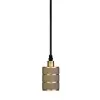 Pendente Dot Metal Rock Ouro 1XE27 Taschibra Novo