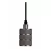 Pendente Dot Metal Rock Preto 1XE27 Taschibra Novo