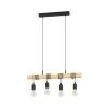 Pendente Eglo Townshnend Bivolt E27 Preto 4X60W G-Light