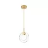 Pendente Led Akya 11W 3000K Ouro Fosco 2590 Nordecor Nono
