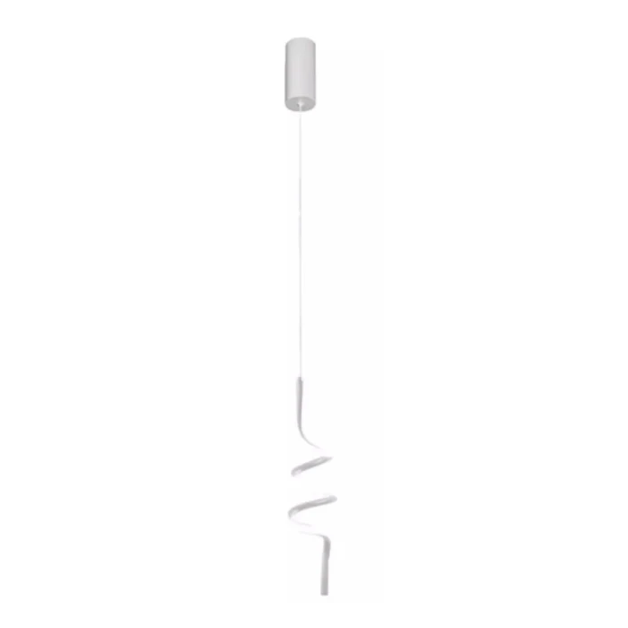 Pendente Led Deli 10W 3000K 100/240V Cor Branco Taschibra