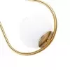 Pendente Upus Up E27 20Cm Dourado Bivolt Nordecor Novo