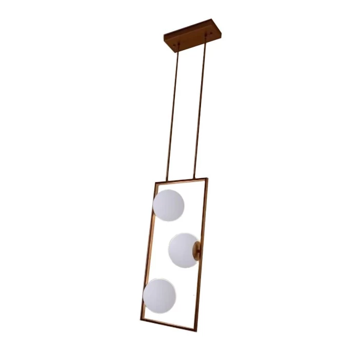 Pendente Ibba Para 3X E27 40W Bronze 2299
