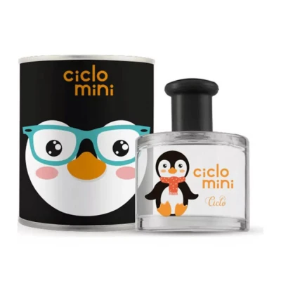 Perfume Infantil Colônia Ciclo Mini Pinguxo 100ml Lata