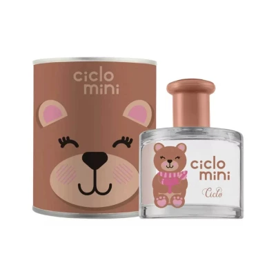 Perfume Infantil Colônia Ciclo Mini Ursolina 100ml Lata