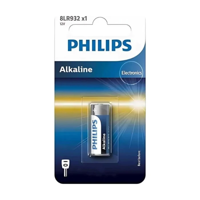 Pilha Alcalina Philips A23 V23ga E23a 8lr932 12v Unidade