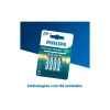 Pilha Comum Zinco 4x AAA Palito 1.5V Philips Bateria Carvão Pilha Comum Zinco 4x AAA Palito 1.5V Philips Bateria Carvão