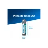 Pilha Philips Zinco AA 1.5V C/ 4 Unidades Pilha Philips Zinco AA 1.5V C/ 4 Unidades
