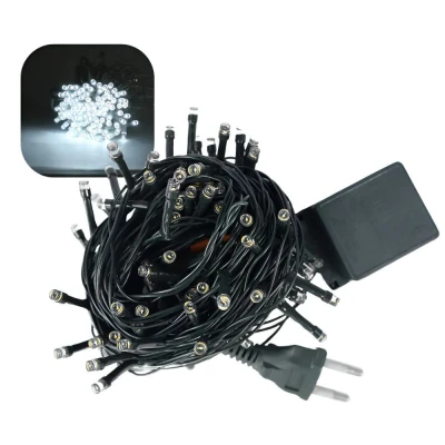 Pisca Pisca 200 Leds Luz Branca 17.5M 220V H23093 Com Fio Verde