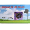 Pisca Pisca Com 300 Led 30 Metros Luz Colorido Energia Solar