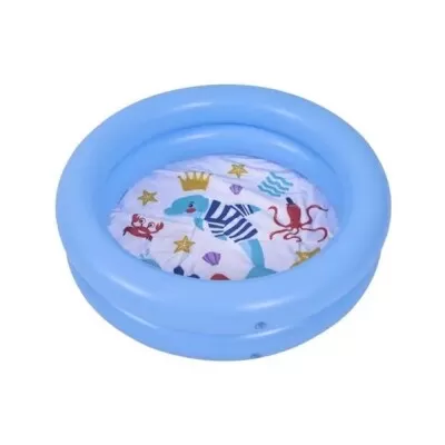 Piscina Redonda Animal Ring Pool Azul Novo