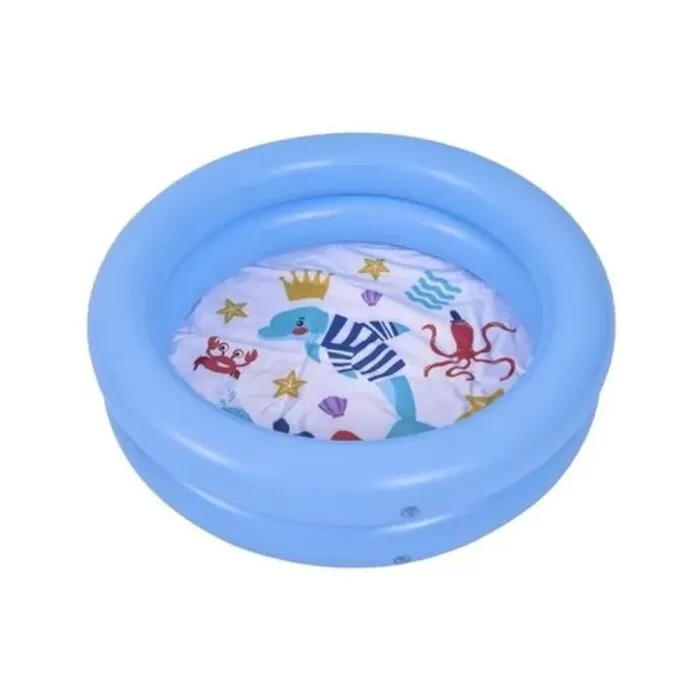 Piscina Redonda Animal Ring Pool Azul Novo