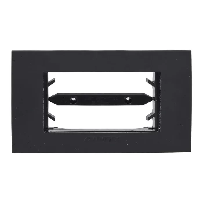 Placa Com 1 Módulo Para Móveis Pro Black Piano Alumbra Placa Com 1 Módulo Para Móveis Pro Black Piano Alumbra