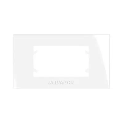 Placa De Suporte Para Móvel 1 Módulo Cor Branco Alumbra