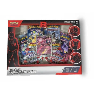 Pokemon Box Coleção Ex Equipe Rocket Completa Original