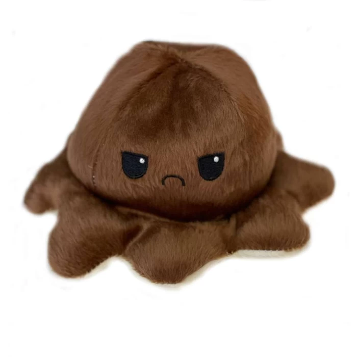 Polvo Humor Marrom/Branco Polvo Humor Marrom/Branco