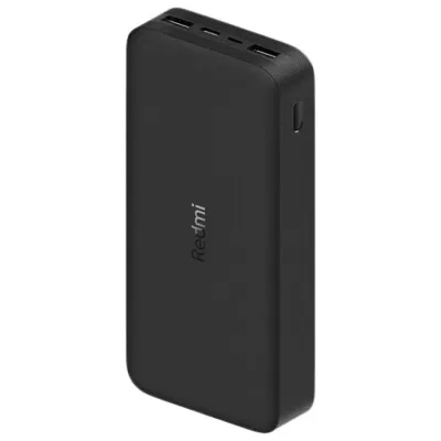 Power Bank Redmi 20000Mah Preto XM458Pre Xiaomi Novo