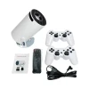 Projetor Gamer 2.4G Wireless Com 2 Controles Wifi Ultra Hd