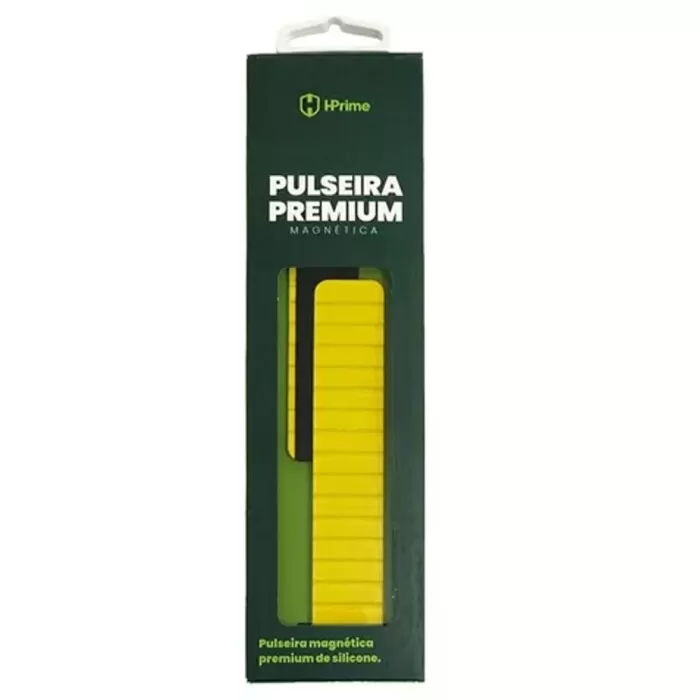 Pulseira Premium Magnético Watch 42/44/45/49 Mm Amarela Novo Pulseira Premium Magnético Watch 42/44/45/49 Mm Amarela Novo
