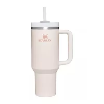 Quencher Térmica Com Canudo Rosé 1,18L Staneley Novo