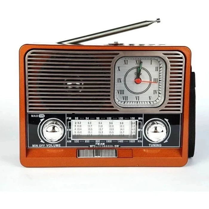 Rádio Retro Portátil Am/Fm Usb/Tf Music Player 3 Rádio Retro Portátil Am/Fm Usb/Tf Music Player 3