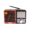 Rádio Retro Portátil Anlógico 9 Faixas De Ondas Lelong Novo Rádio Retro Portátil Anlógico 9 Faixas De Ondas Lelong Novo