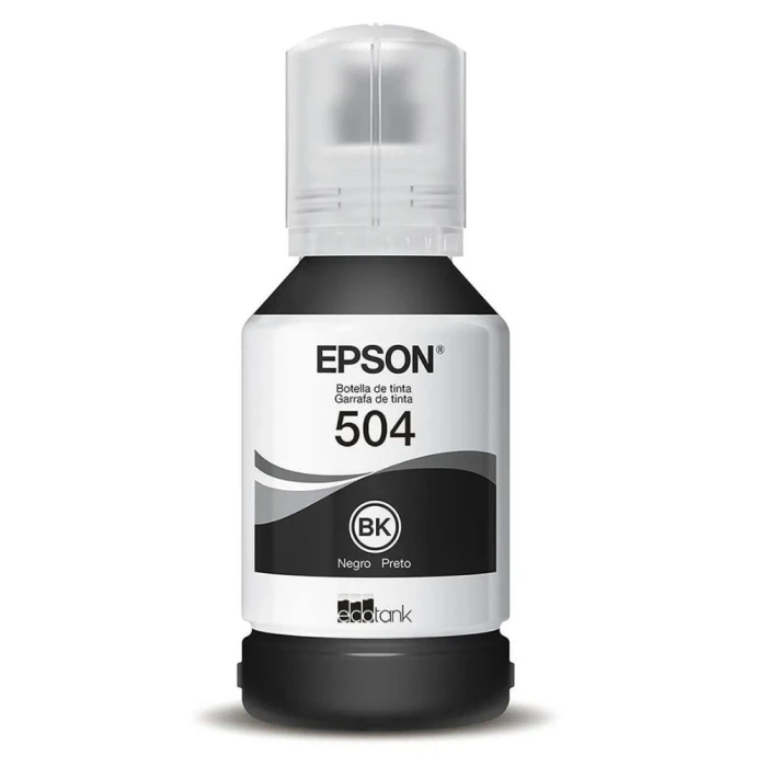 Refil Tinta Epson Preto 127ml T504122 Para Impressora Refil Tinta Epson Preto 127ml T504122 Para Impressora
