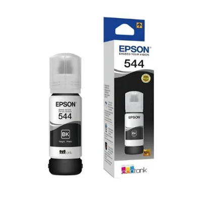 Refil Tinta Epson Preto T544122-BR Original Para Impressora