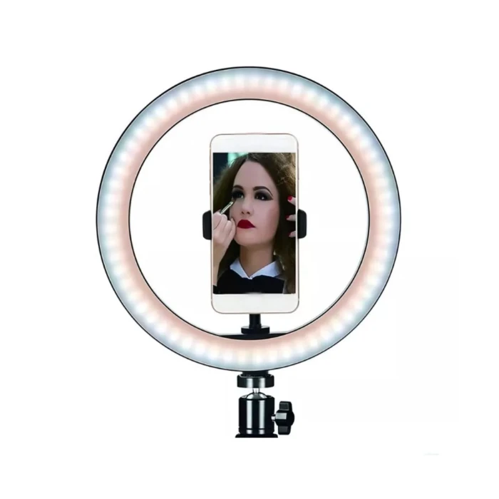 Ring Light 10 Polegadas 3 Cores Com Suporte Usb Oberon