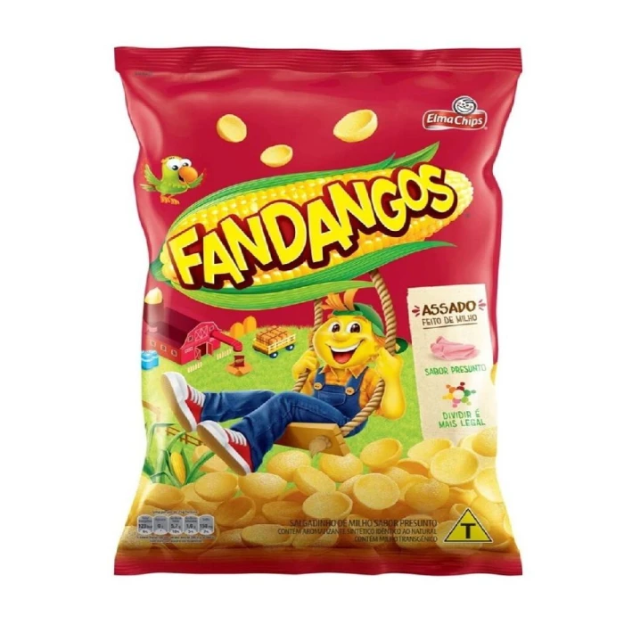 Salgadinho Fandangos Sabor Presunto 37 Gramas Unidade Salgadinho Fandangos Sabor Presunto 37 Gramas Unidade