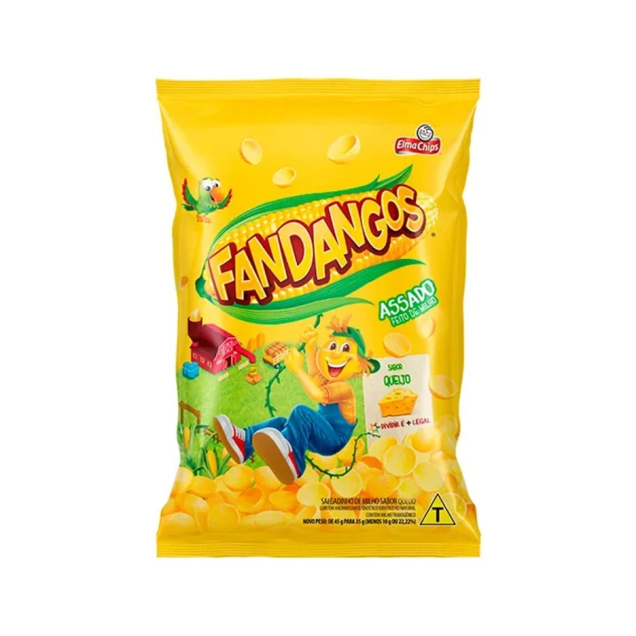 Salgadinho Fandangos Sabor Queijo 37 Gramas Unidade Salgadinho Fandangos Sabor Queijo 37 Gramas Unidade