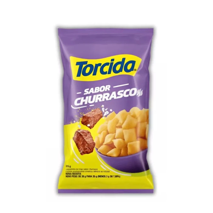 Salgadinho Torcida Sabor Churrasco 35 Gramas Salgadinho Torcida Sabor Churrasco 35 Gramas