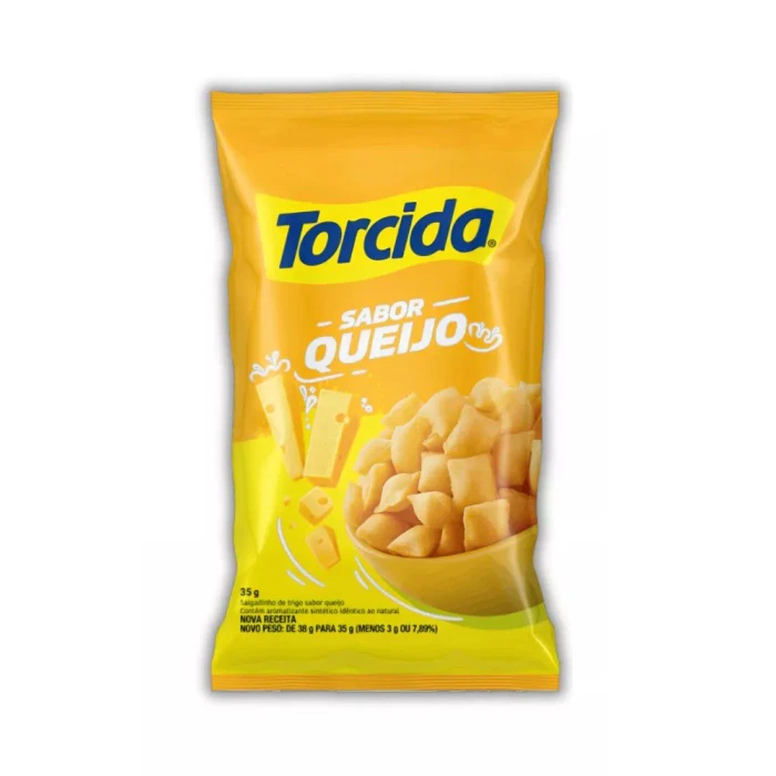 Salgadinho Torcida Sabor Queijo 35 Gramas Salgadinho Torcida Sabor Queijo 35 Gramas