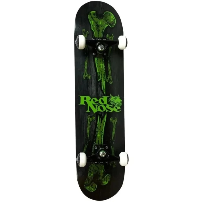 Skateboard Pro Red Nose Estampa Osso Verde Bel Skateboard Pro Red Nose Estampa Osso Verde Bel