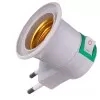 Soquete Para Lâmpada E27 C/ Chave De Tomada Cpr123 Novo Soquete Para Lâmpada E27 C/ Chave De Tomada Cpr123 Novo