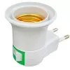 Soquete Para Lâmpada E27 C/ Chave De Tomada Cpr123 Novo Soquete Para Lâmpada E27 C/ Chave De Tomada Cpr123 Novo