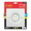 Spot Embutir Redondo 8W 3000K Cor Branco G-Light Novo