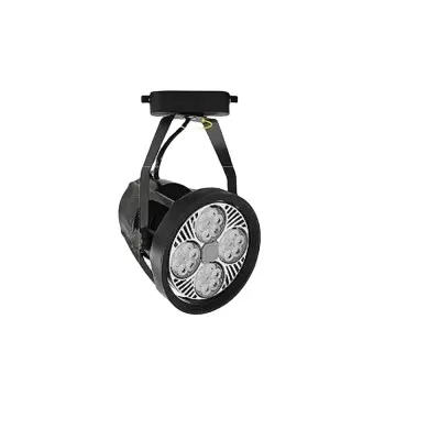 Spot Led Para Trilho P/ Lâmpada PAR30 Cor Preto CNC