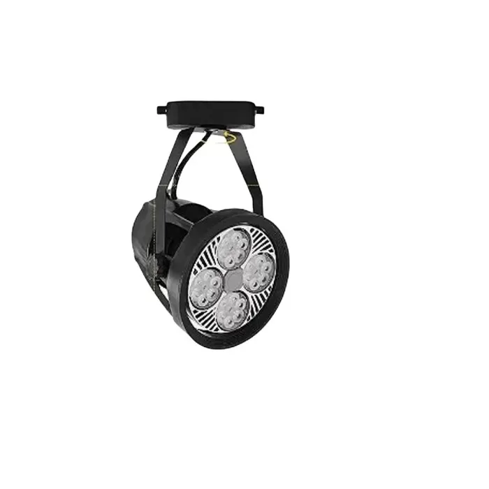 Spot Led Para Trilho P/ Lâmpada PAR30 Cor Preto CNC