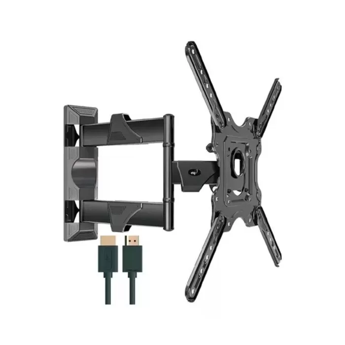 Suporte Articulado Tv 26 A 75 + Cabo MoveV4Hdmi Novo