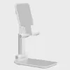 Suporte Para Celular De Mesa Dobrável Cor Branco Xc-Sp-20 Suporte Para Celular De Mesa Dobrável Cor Branco Xc-Sp-20