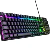 Teclado Gamer De Membrana Fearless 100 Led Rainbow Fortrek Teclado Gamer De Membrana Fearless 100 Led Rainbow Fortrek
