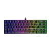 Teclado Gamer De Membrana Rainbow Fearless 65 Preto Fortrek