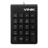 Teclado Numérico Dynamic Com 20 Teclas Dt91 Vinik Preto Teclado Numérico Dynamic Com 20 Teclas Dt91 Vinik Preto