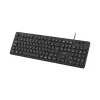 Teclado Soft Silence Usb 150Cm Preto Tc1444 Teclado Soft Silence Usb 150Cm Preto Tc1444