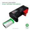 Testador Medidor De Carga Pilhas/Baterias 1.5V E 9V 093-0138